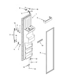 Freezer door parts