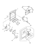 Dispenser front parts