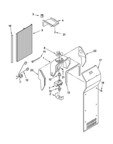 Air flow parts