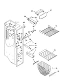 Freezer liner parts