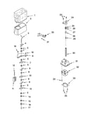 Motor and ice container parts