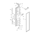 Kenmore 10653384300 freezer door parts diagram