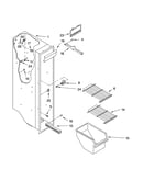 Freezer liner parts