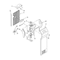 Kenmore 10653542300 air flow parts diagram
