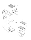 Freezer liner parts