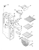 Freezer liner parts