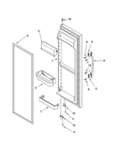 Refrigerator door parts