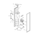 Kenmore 10653669300 freezer door parts diagram