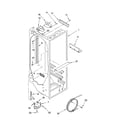 Kenmore 10653869300 refrigerator liner parts diagram