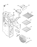 Freezer liner parts