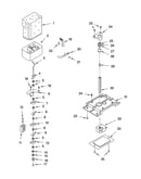 Motor and ice container parts