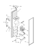 Freezer door parts