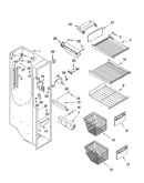 Freezer liner parts