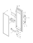 Refrigerator door parts