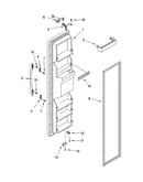 Freezer door parts