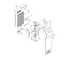 Kenmore 10654273300 air flow parts diagram