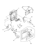 Dispenser front parts