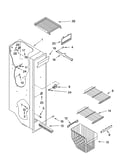Freezer liner parts