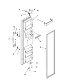 Freezer door parts