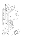 Refrigerator liner parts