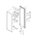 Kenmore 10654683300 refrigerator door parts diagram