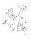 Dispenser front parts