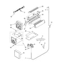 Kenmore 10654683300 icemaker parts, parts not illustrated diagram