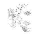 Kenmore 10655234400 freezer liner parts diagram