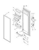 Refrigerator door parts