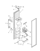 Freezer door parts