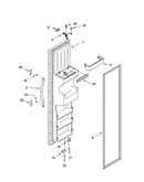 Freezer door parts
