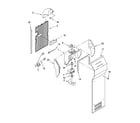 Kenmore 10655519400 air flow parts diagram