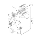 Kenmore 10655519400 icemaker parts, parts not illustrated diagram