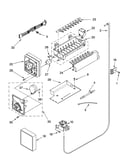 Icemaker parts, parts not illustrated