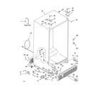 Kenmore 10656502400 cabinet parts diagram