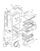 Refrigerator liner parts