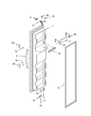 Freezer door parts