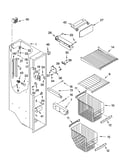 Freezer liner parts