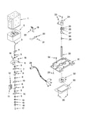 Motor and ice container parts