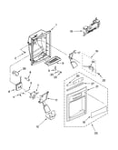 Dispenser front parts