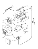 Icemaker parts, parts not illustrated