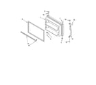 Kenmore 10674934400 freezer door parts diagram