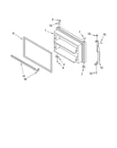 Freezer door parts