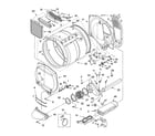 Kenmore Elite 11065942400 bulkhead parts diagram