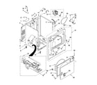 Kenmore 11074652400 cabinet parts diagram