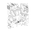 Kenmore Elite 11075924400 bulkhead parts diagram