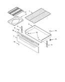 Drawer & broiler parts, miscellaneous parts