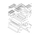 Kenmore 66572163301 warming drawer & broiler parts, miscellaneous parts diagram