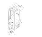 Kenmore 10644254401 refrigerator liner parts diagram