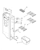 Freezer liner parts